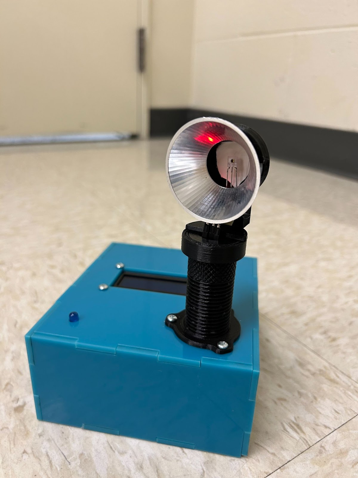 Laser communication system setup