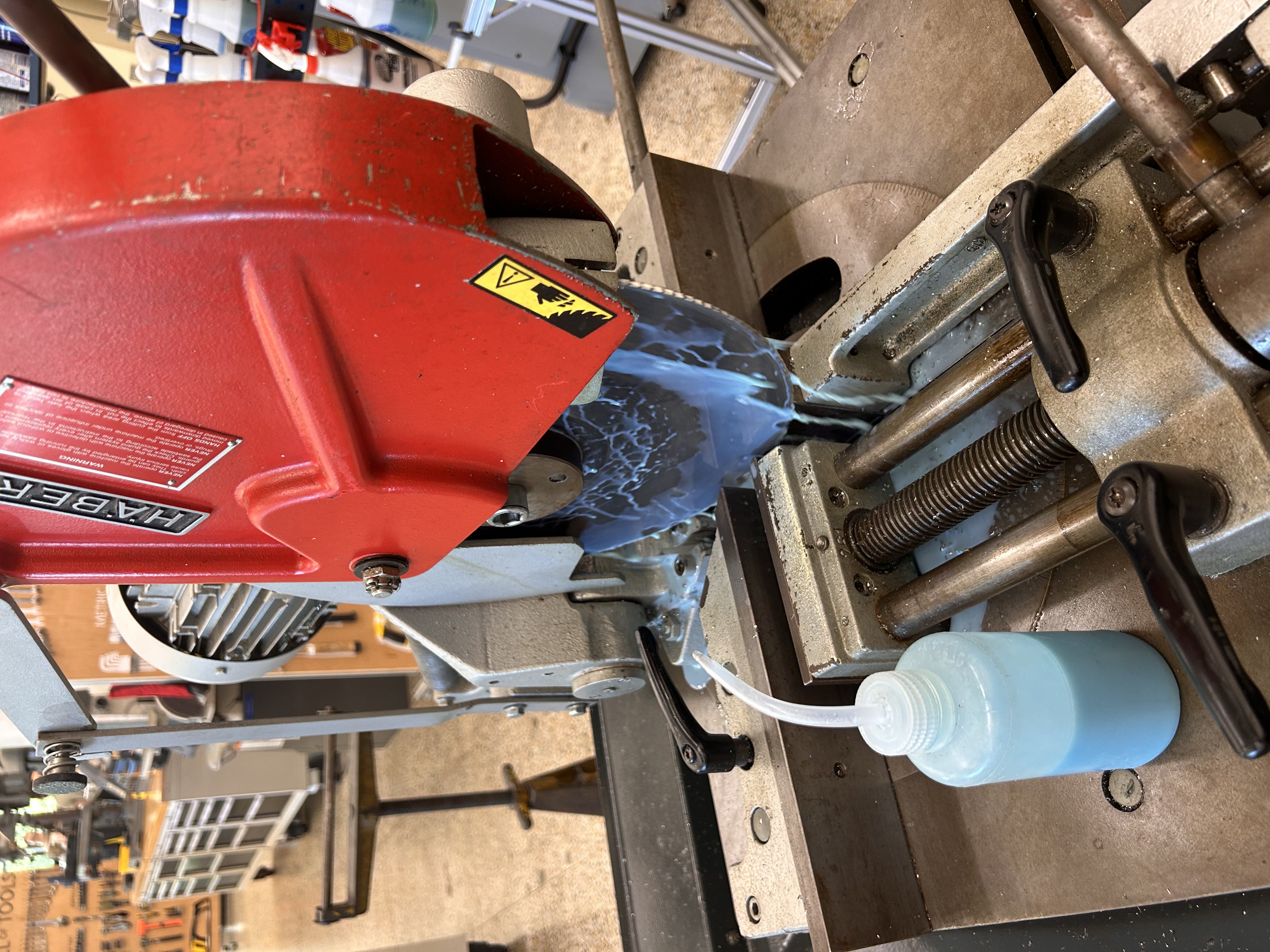 Cold saw component inspection and evaluation