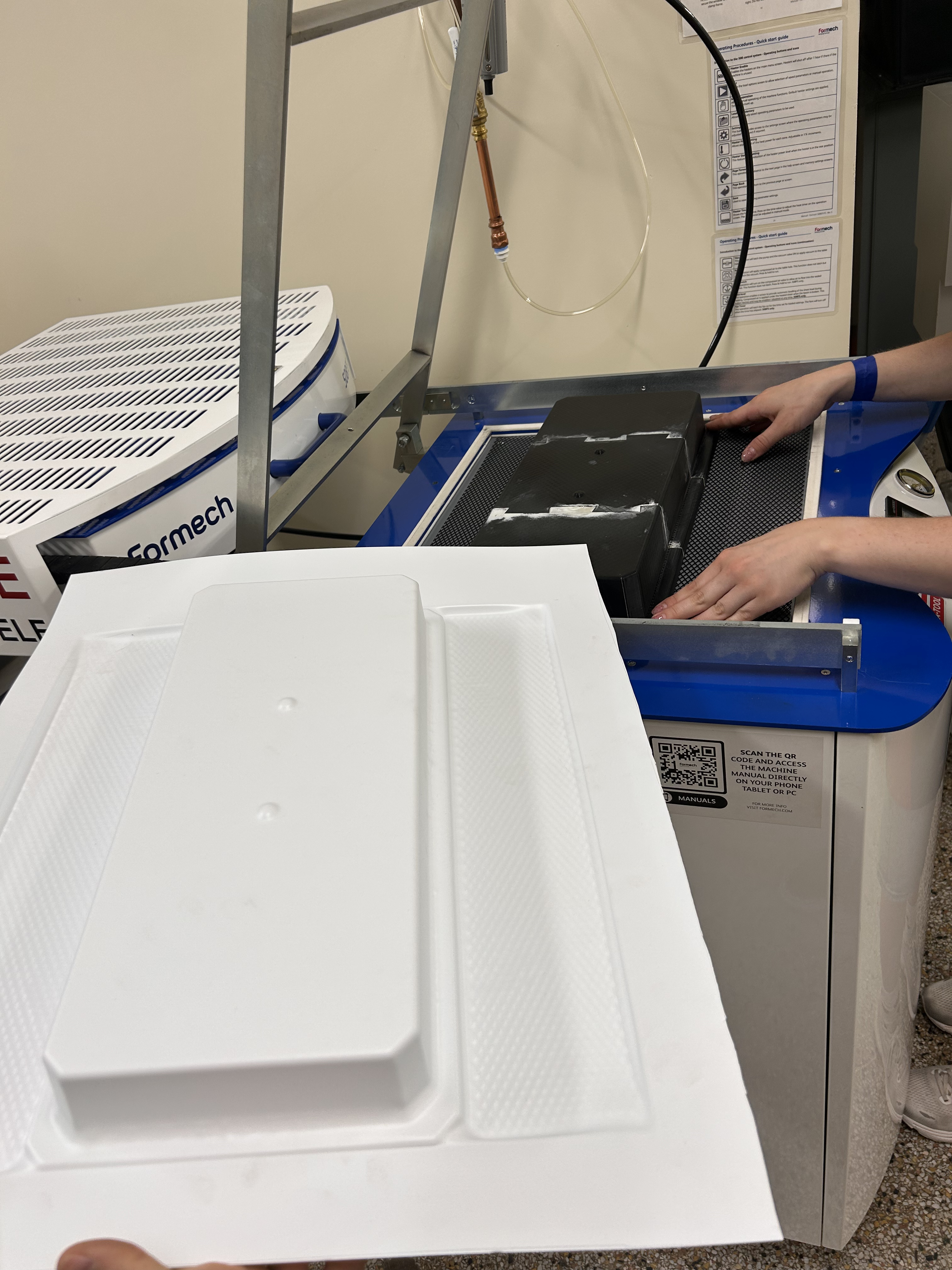 Successfully formed plastic components