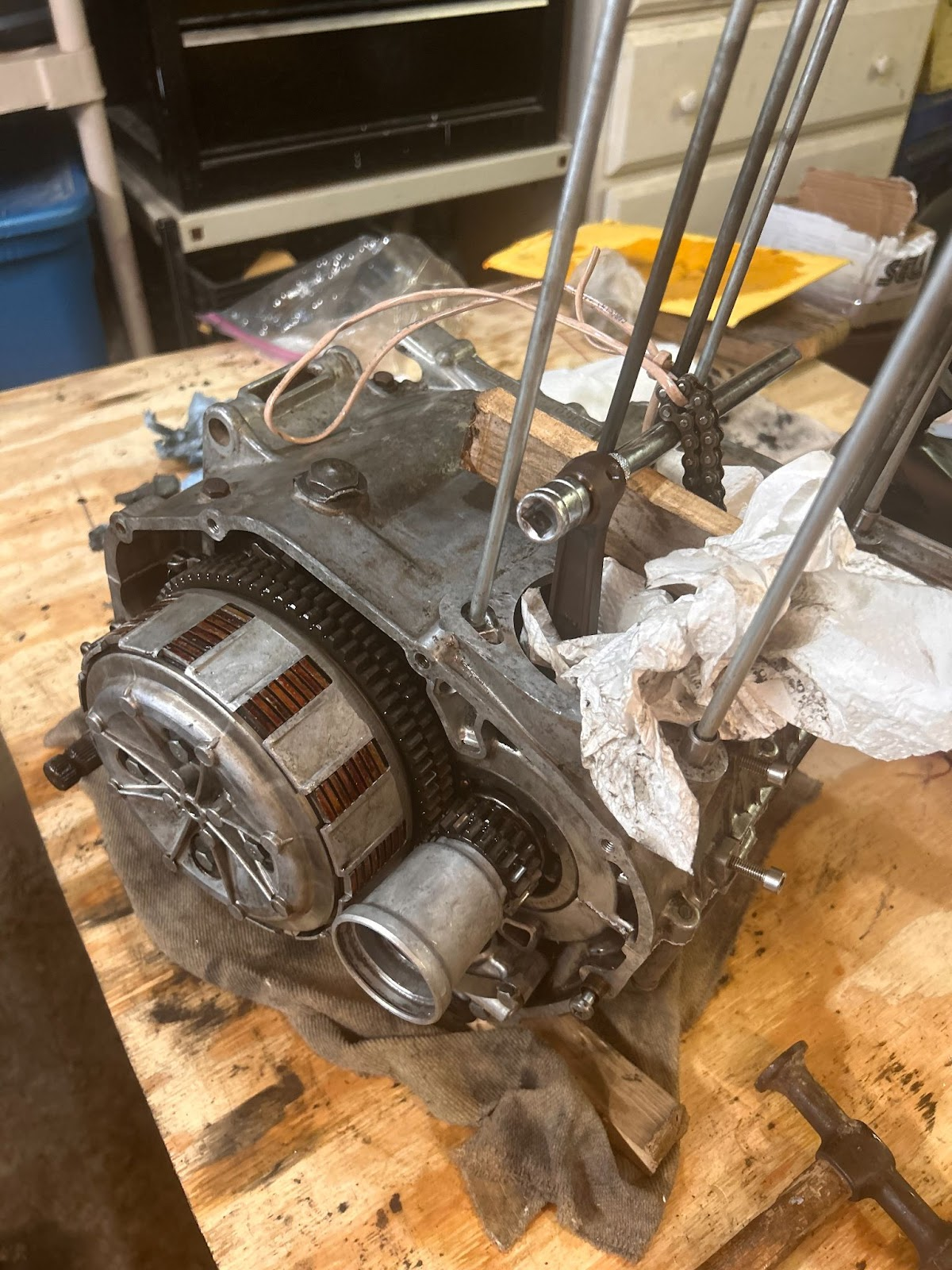 Engine components and rebuild